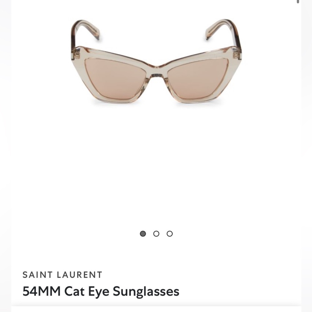 Saint Laurent Nude Sunglasses 54mm Like New
